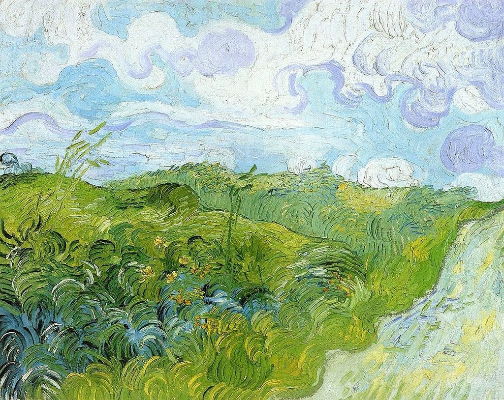 Champ de blé vert - Van Gogh